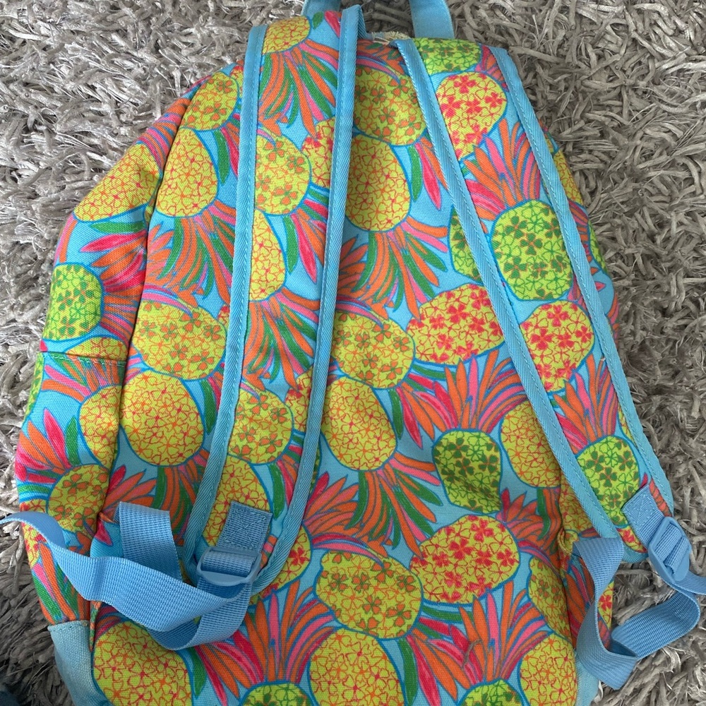 Chubbies Pineapple Print Backpack - Blue And Yell… - image 3